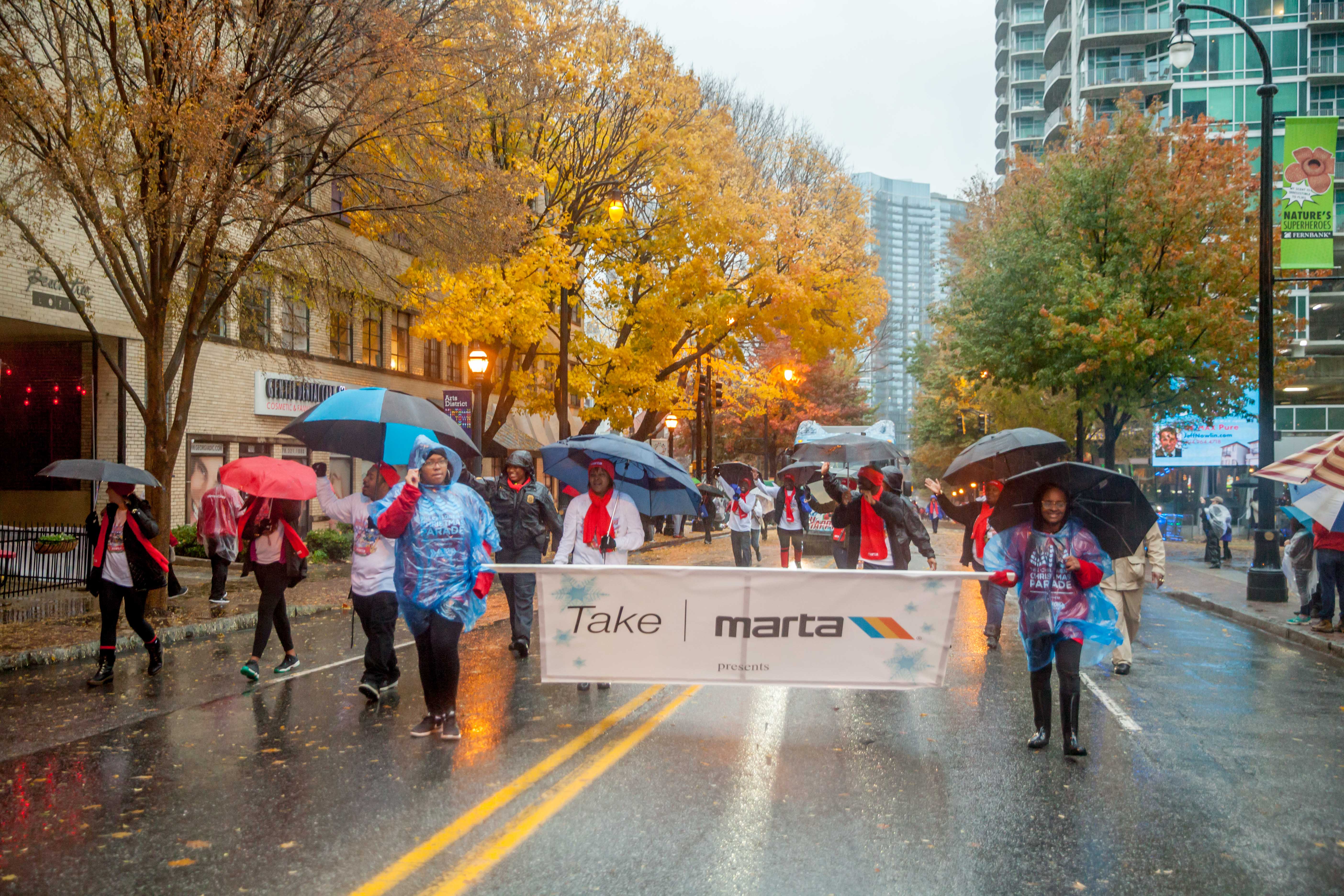 Choa Christmas Parade 2022 Rain Marta