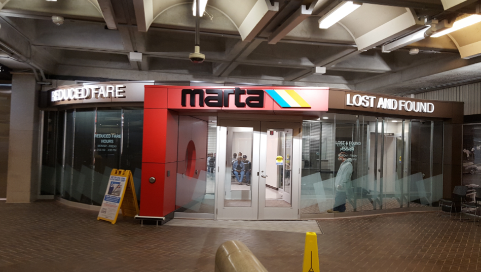 MARTA UNVEILS NEWLY RENOVATED REDUCED FARE, LOST AND FOUND OFFICES 2 MARTA UNVEILS NEWLY RENOVATED REDUCED FARE, LOST AND FOUND OFFICES 2
